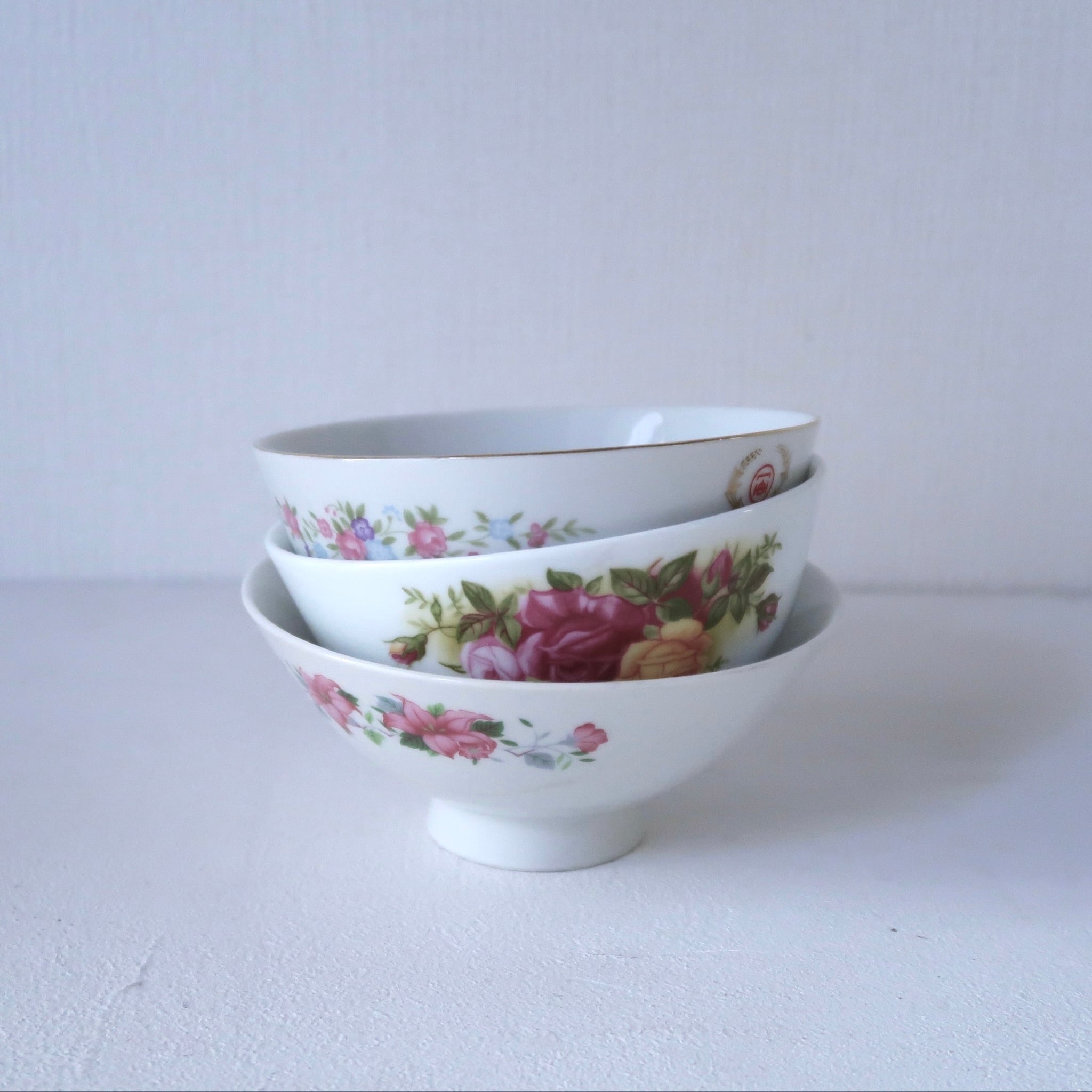 台湾食器】花柄のお茶碗 | SUISUI