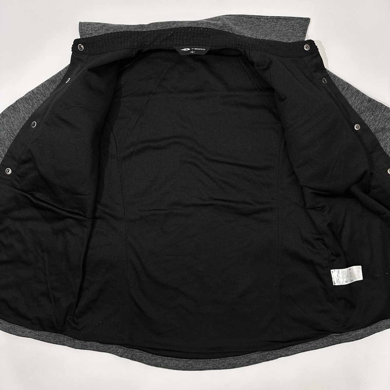 TIGORA ティゴラ メランジ スウェット系 ジャケット 裏メッシュ サイズ L /メンズ/グレー/ゴルフ/スポーツ