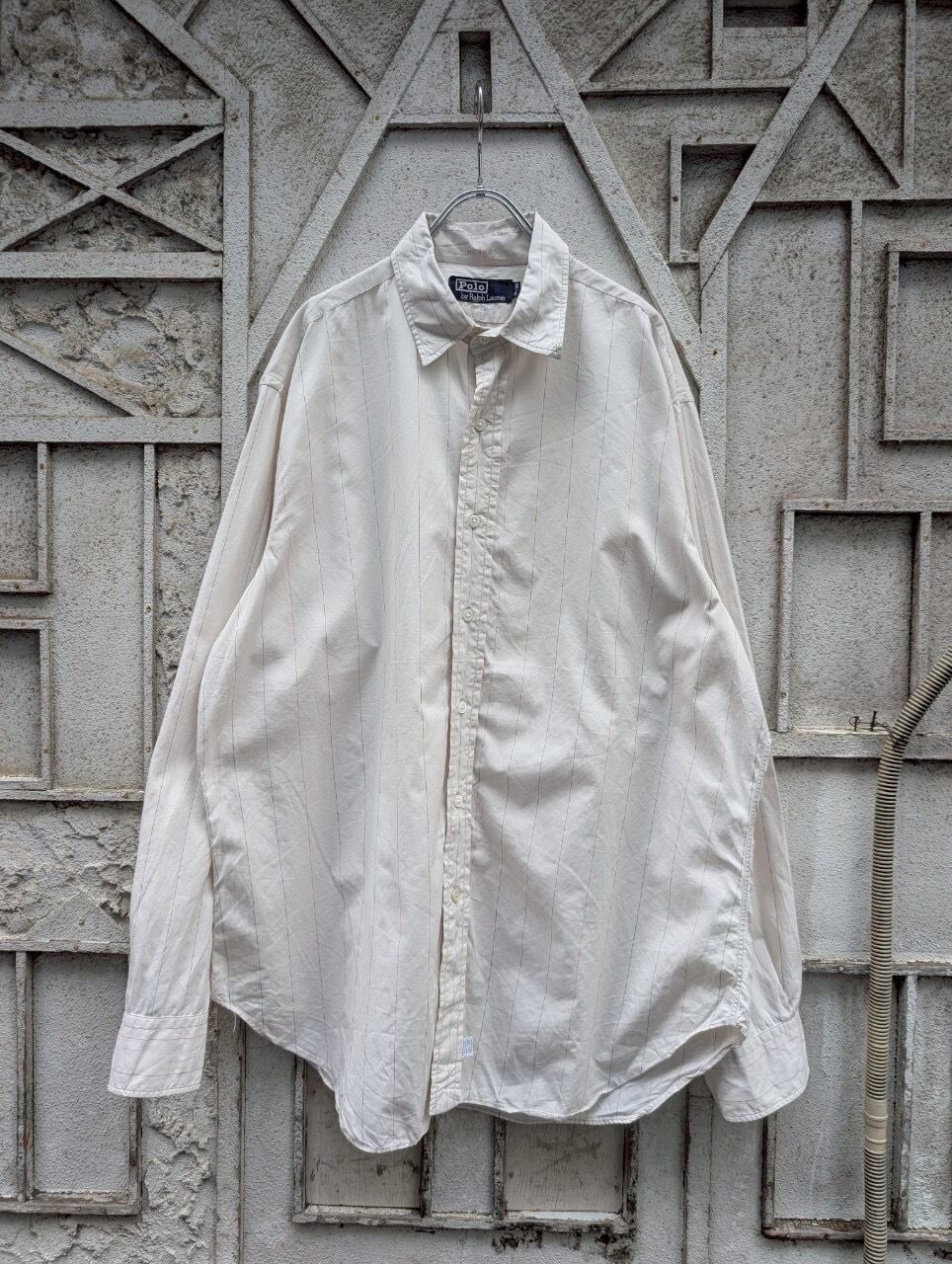 "POLO RALPH LAUREN" stripe shirt