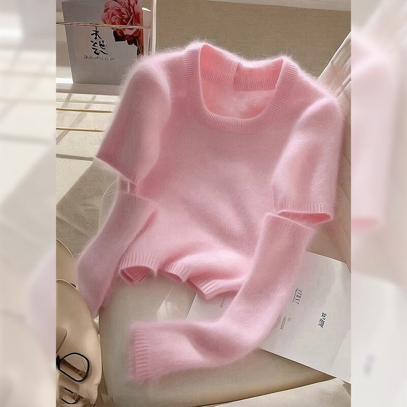 【tops】アームカバー付きニットセーター M29110