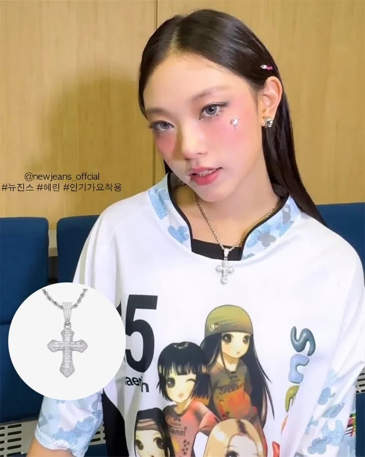 ［最安値］new jeans ハニ　着用　fomulo ネックレス 最安値］new jeans ハニ 着用 fomulo ネックレス - メルカリ