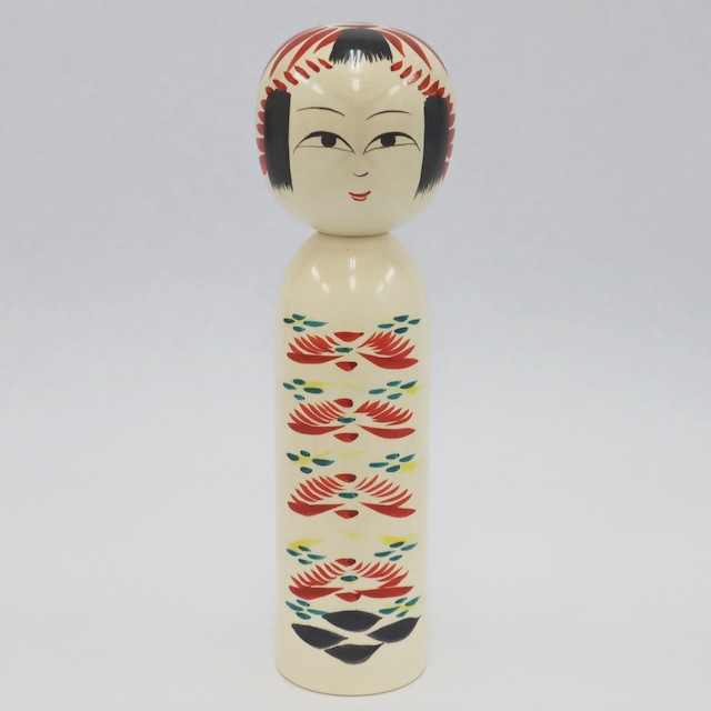 『花巻こけし』佐藤忠雄作(南部系音治型)1尺 ☆