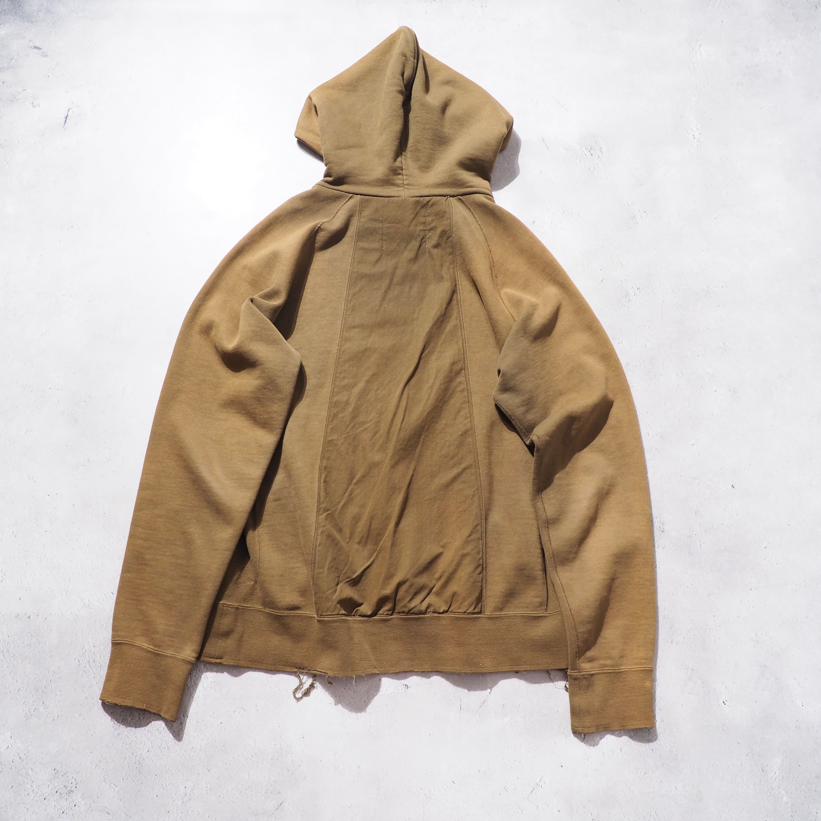 " nonnative " ” 染色 ” Beautiful over dye × Aging Archive Hoodie