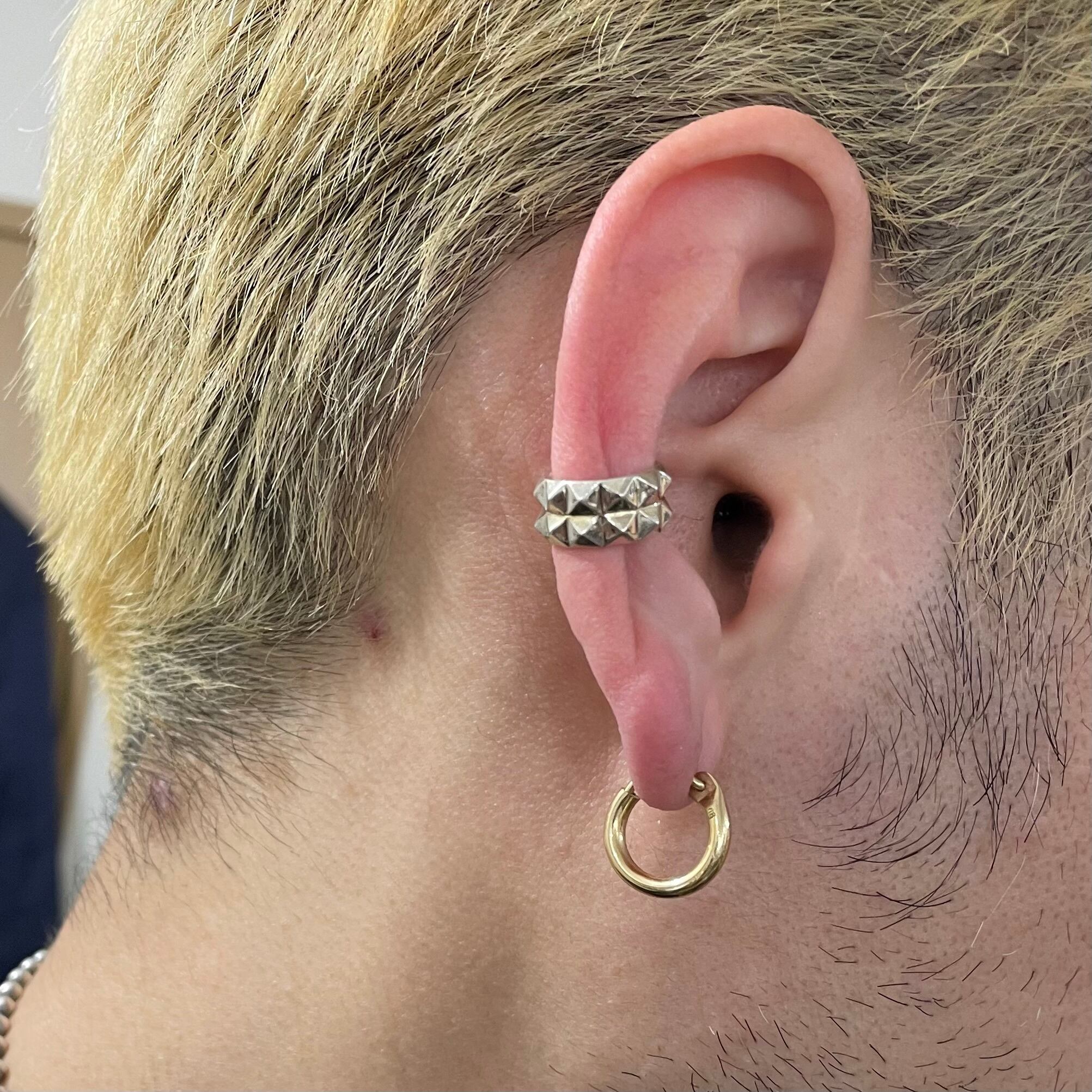 真鍮スタッズ イヤーカフ/ studz ear cuff , BRASS | GAJU jewelry