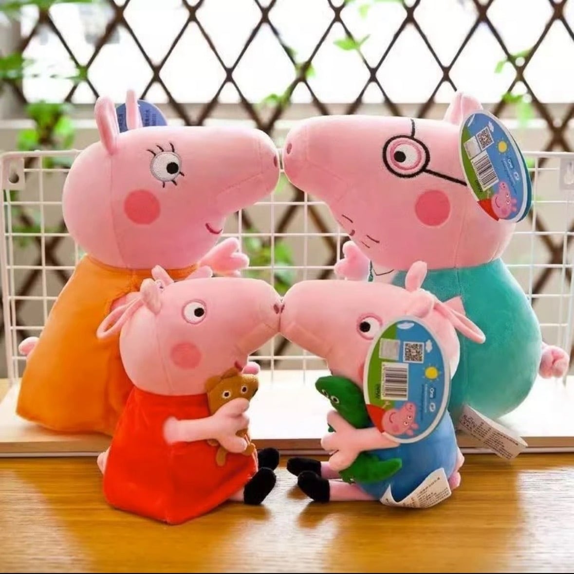 【peppa pig】ペッパピッグ ファミリーぬいぐるみ 8体セット peppa pig】ペッパピッグ ファミリーぬいぐるみ 8体セット