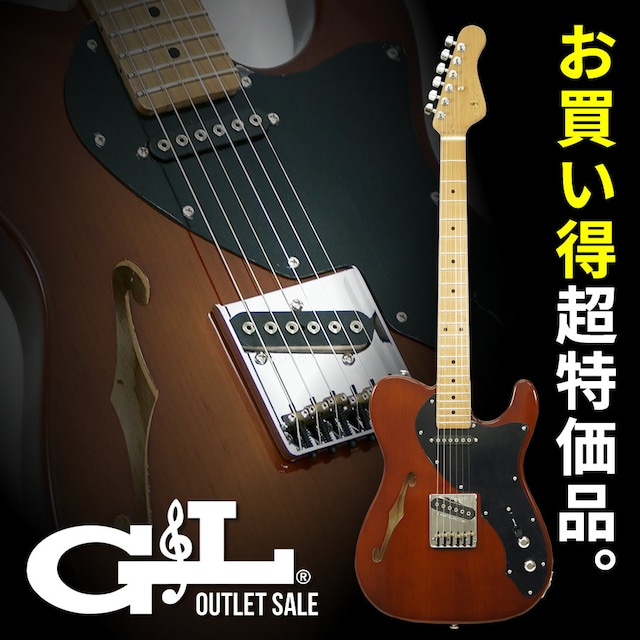 G&L USA Limited ASAT Classic Thinline (Mocha/Maple)  [アウトレットSALE特価]