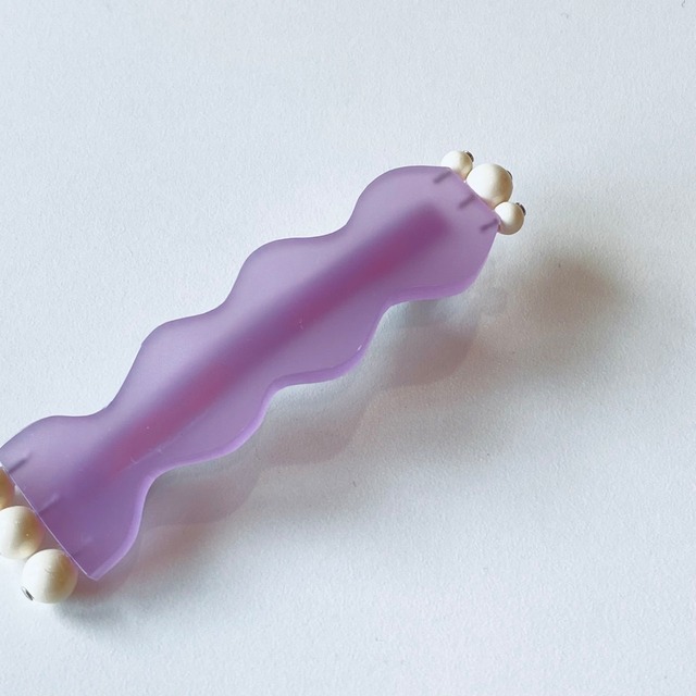 Santafe clip clear purple