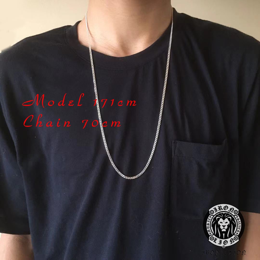喜平チェーン ネックレス 2.8mm幅 70㎝ シルバー925 Silver925