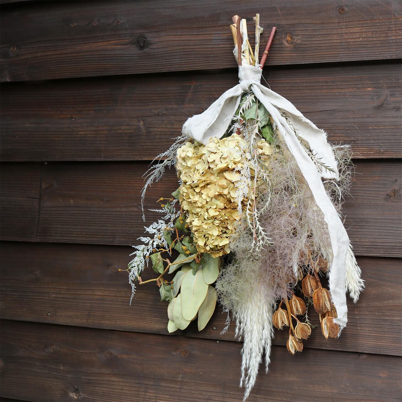 038ミニブーケ 花束 ドライフラワー ガーランド スワッグ 飾り（ドライ  