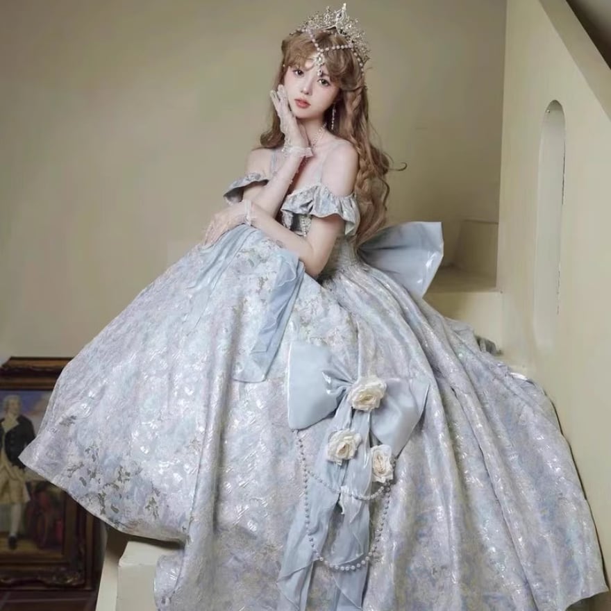 ロリータファッション通販 SEASONZ ゆめかわ 花嫁 ドレス ロング ロリータファッション通販 SEASONZ ゆめかわ 花嫁 ドレス ロング
