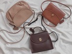 AMERICA 1990’s OLD COACH “Brown Leather” shoulder bag