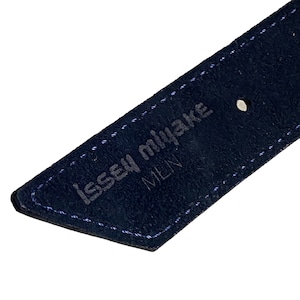 ISSEY MIYAKE MEN leather belt