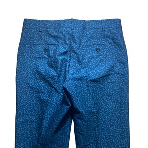 HERMES small pattern cotton slacks