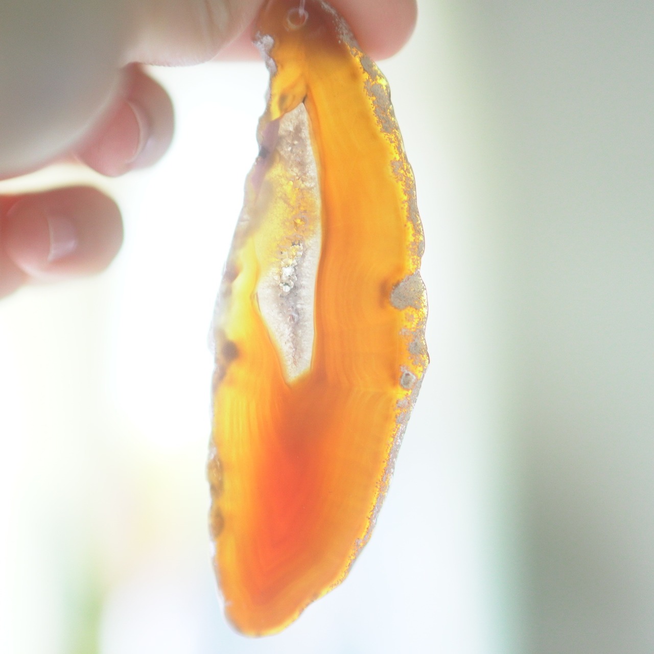 Supernova 03 - アゲートヒーリングチャイム / Agate Sun Catcher Wind Chime 945