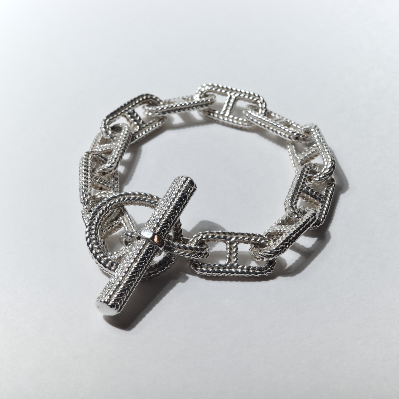 OLD "TIFFANY&CO."  ANCHOR CHAIN BRACELET