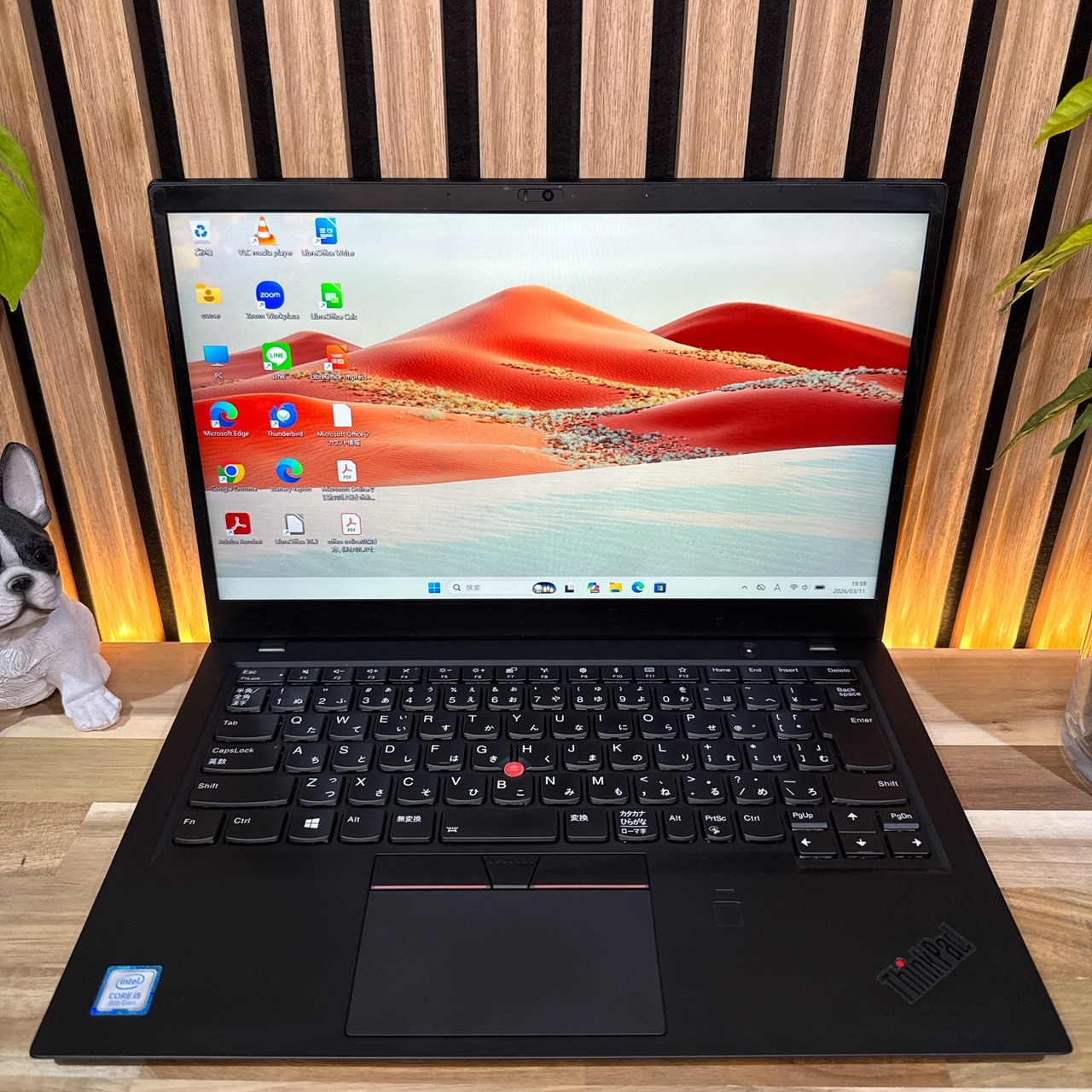 \ 公式ショップ限定価格❣️/ 準美品《タッチ対応モデル》ThinkPad X1 Carbon Gen6 メモリ8GB SSD256GB ノートパソコン 安心サポート&3ヶ月保証付き