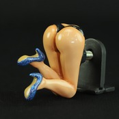 LOVELYPINS NumberBolt /Sexy Lady - グリッターブルー