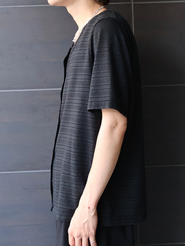 half sleeve design cardigan