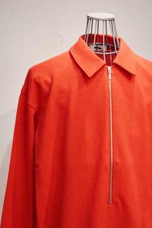 REVERBARATE / REV-25SS-RB28 ''HALF ZIP PIQUE''   (220934)
