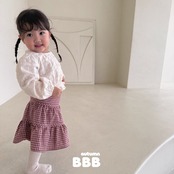韓国子供服 / 26Autumn / 〖取寄〗BBB / チェック柄スカート / ]女子服 / キッズ服 *XXS~XL*