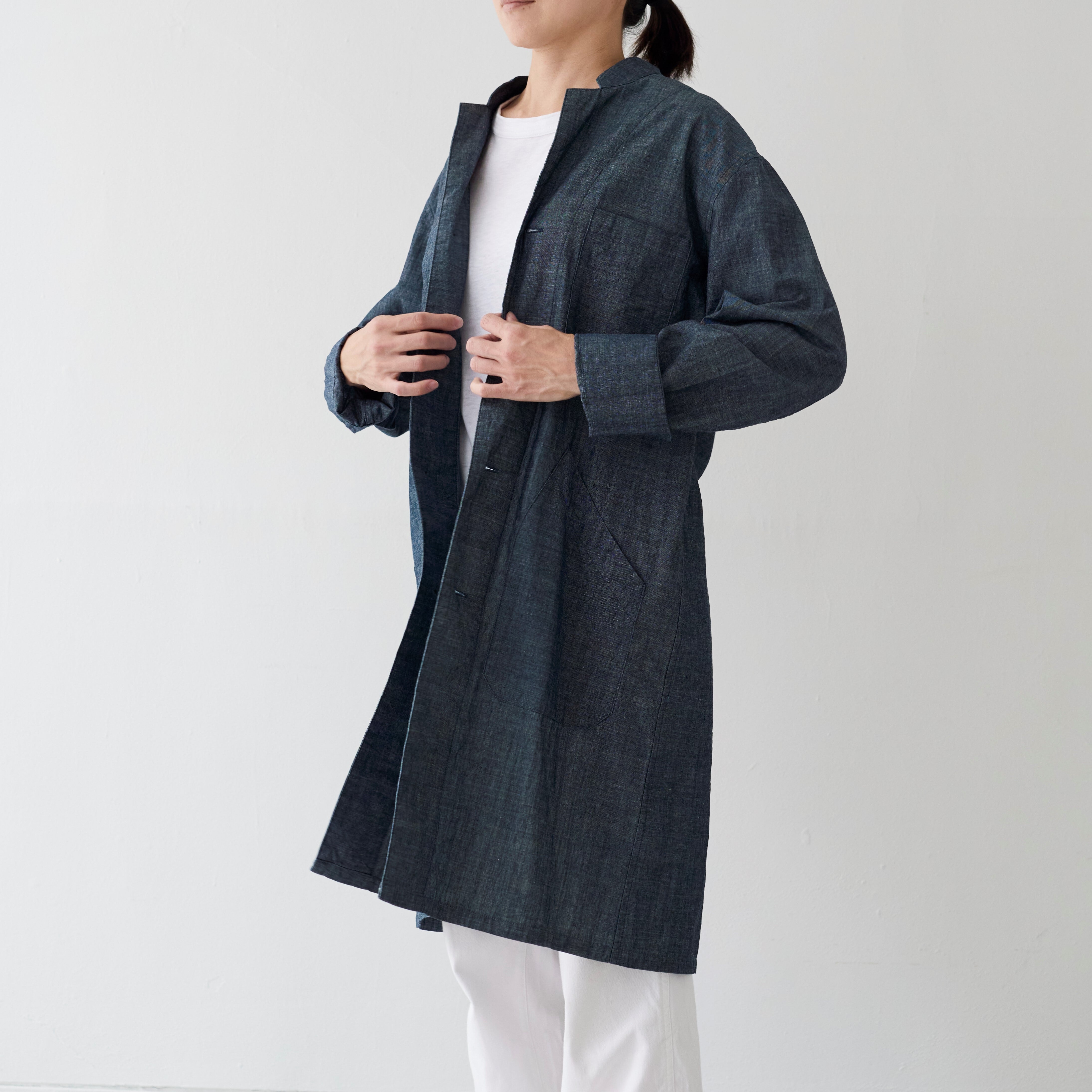 アトリエコート　インディゴ / atelier coat  indigo