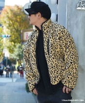 【#Re:room】LEOPARD BOA BLOUSON［REJ116］