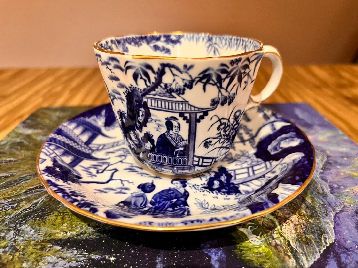 ロイヤルクラウンダービー 新品未使用 ケーキ皿、カップアンドソーサー