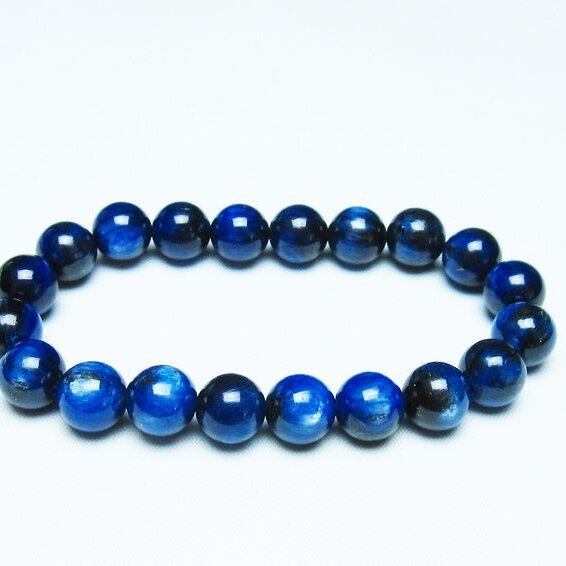 カイヤナイト ブレスレット 10mm 一点物 メール便可 [M便 1/10] 111-48062