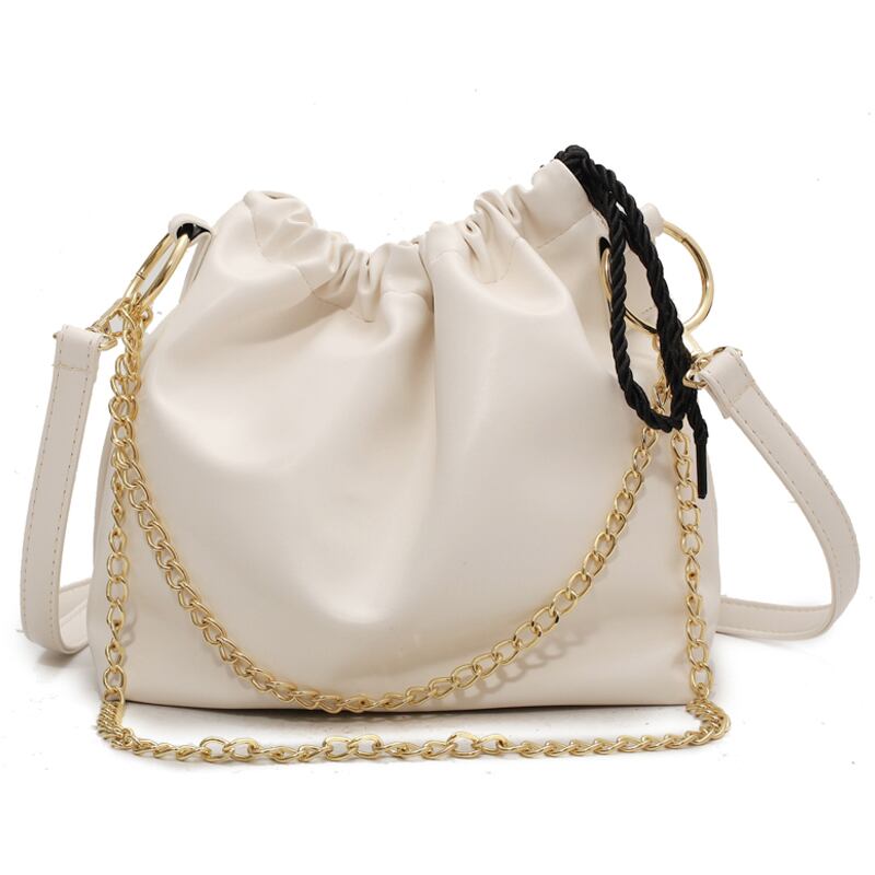 サマーチェーン ショルダーバッグ 夏物 メッセンジャーバッグ 手作りハンドバック78957596553