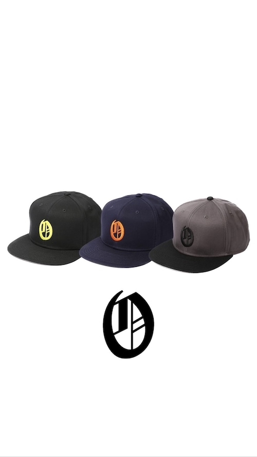 【新作/3色展開】"O" LOGO EMB SNAP BACK CAP