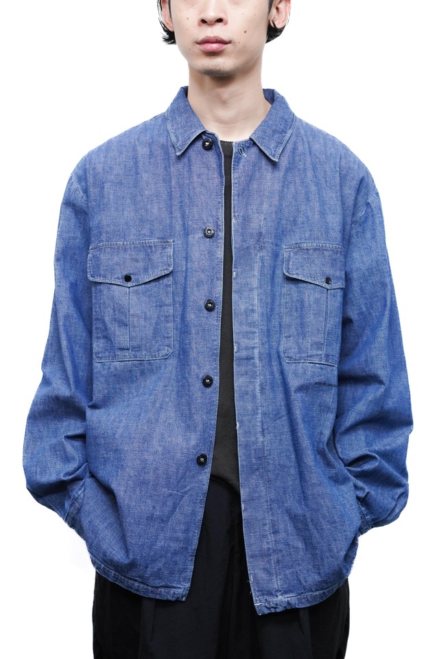 98SS "STONE ISLAND" Denim Safari Shirt Jacket (Design by Paul Harvey)