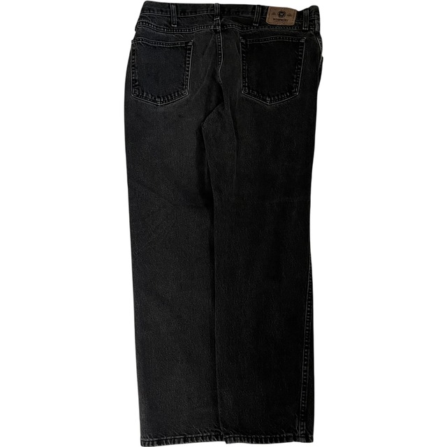 【W38×L30】 wrangler   ブラックデニムパンツ