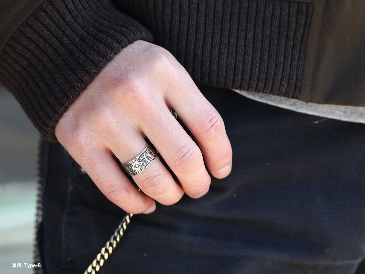Touareg Silver Jewelry トゥアレグシルバージュエリー SIMPLE RING