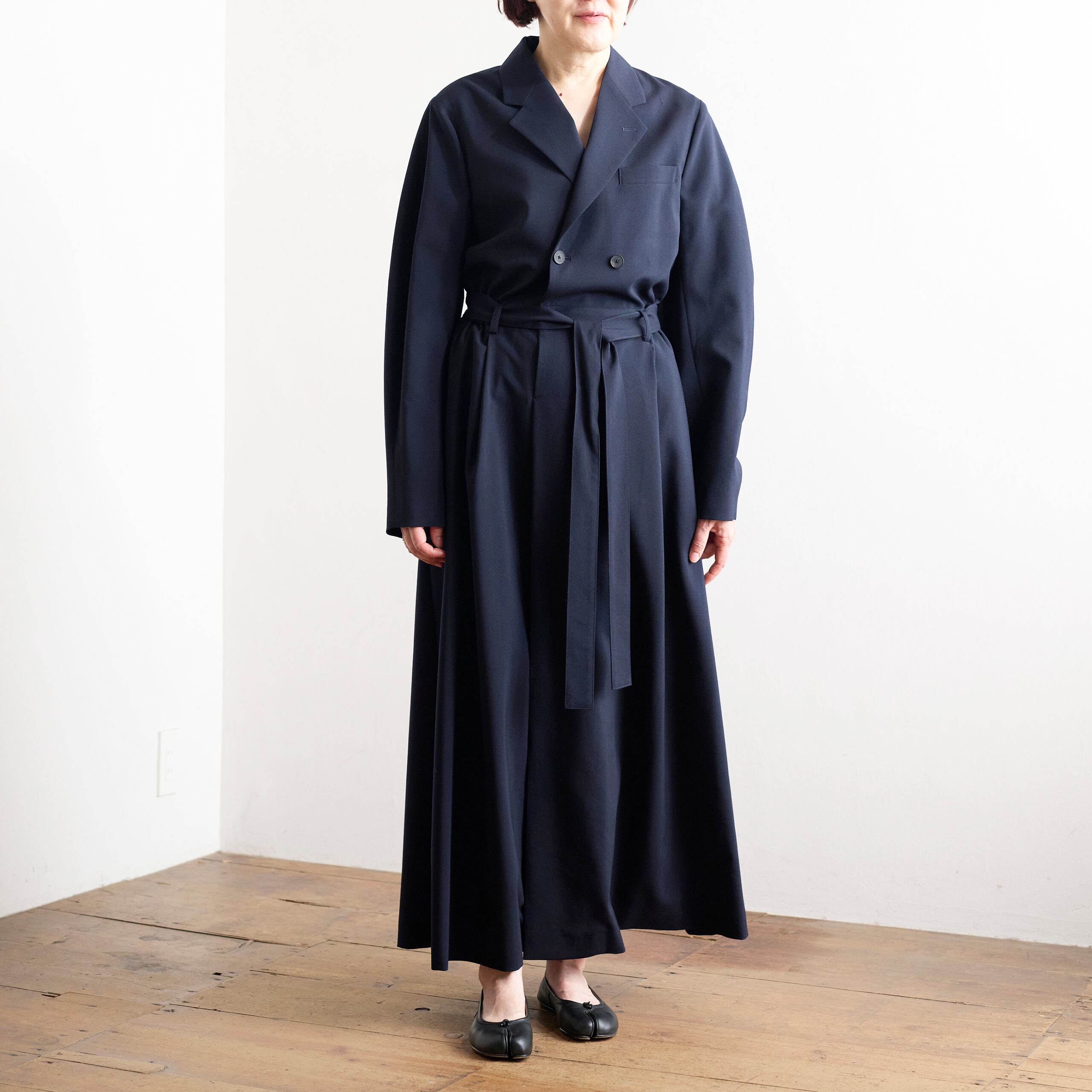 30%off】LOEFF ロエフ W TORO ダブルブレスト ドレス 8826-209-0124