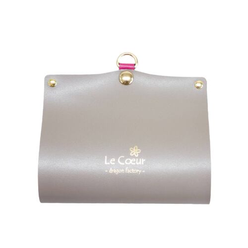 かばん屋さんのマスクケース（大）ダブルフェイス Le Coeur