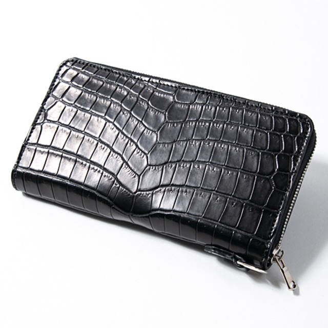 【予約商品】【STRUM　ストラム　Wallet　ウォレット】ナイルクロコ(ニロティカス) ラウンドウォレット【送料無料】【2026年2月お届け予定】