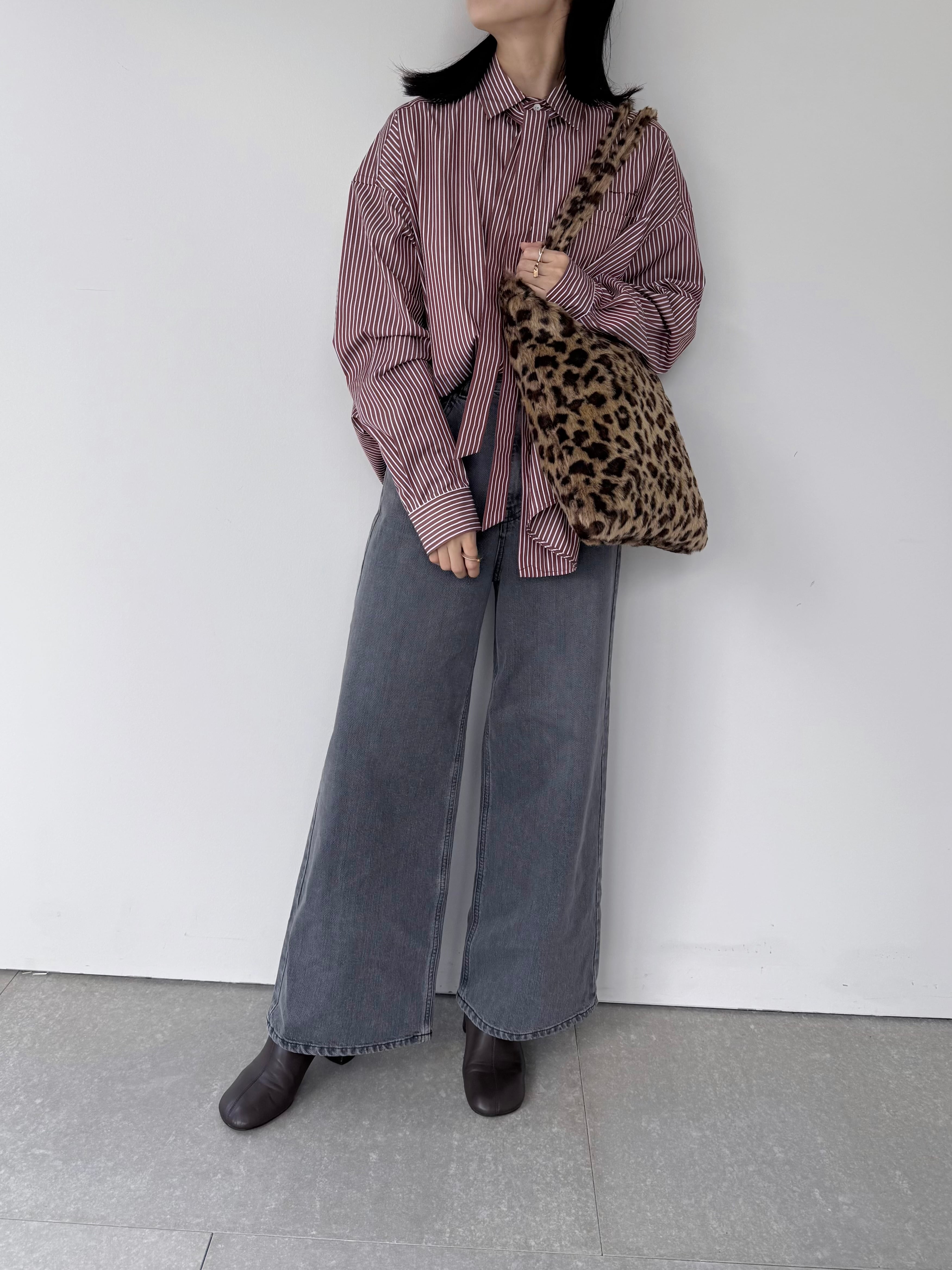 Bilitis dix-sept ans Leopard Fur Tote A Misc-1374 | KOKO