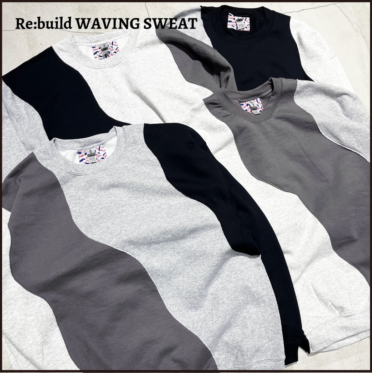 【GILDAN】Re:build CUSTOM WAVING SWEAT