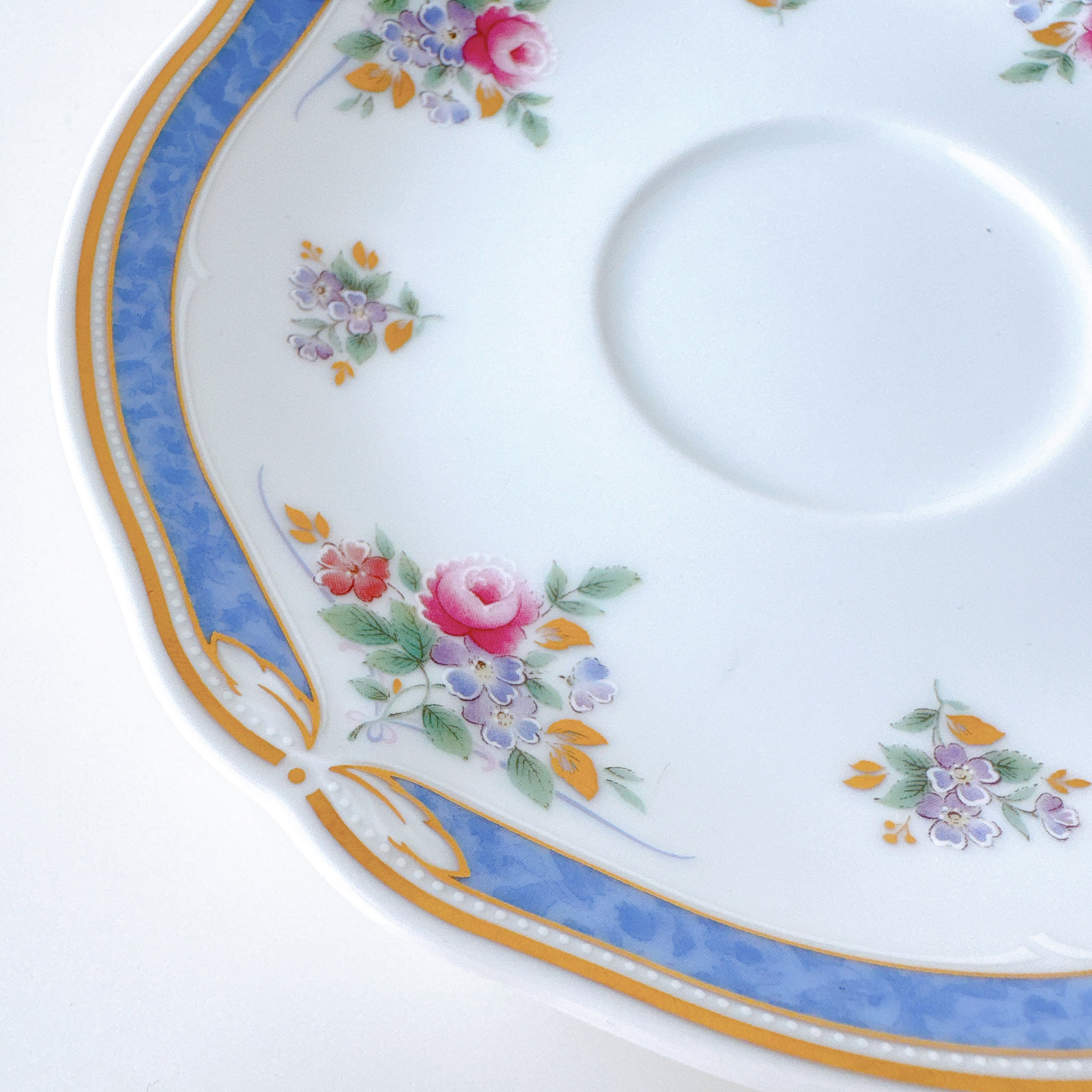 美品：Noritake Pixie Dream プレート 30cm 4枚セット vintage】Noritake PIXIE DREAM ノリタケ ピクシードリーム ティー