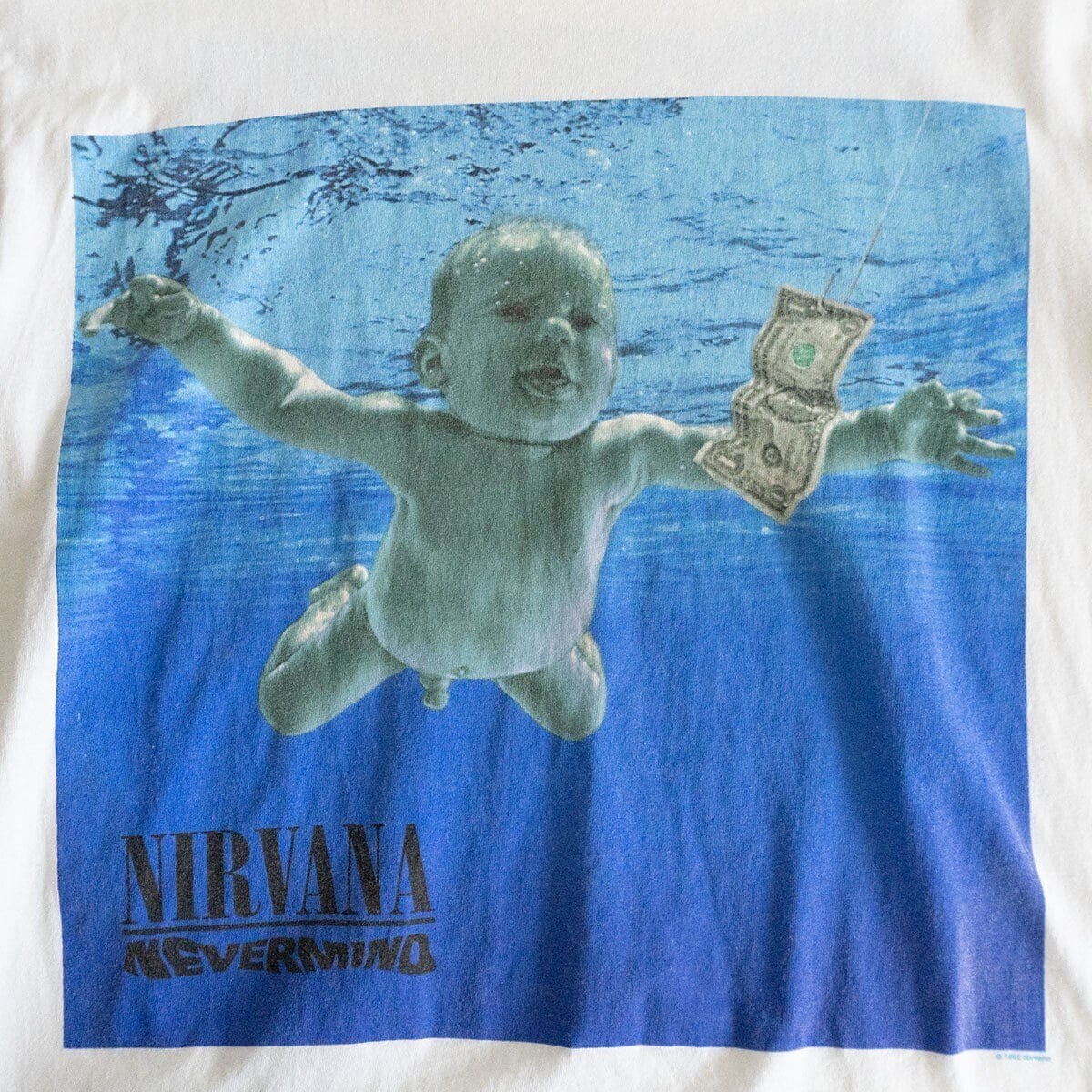 希少/90s】 【NIRVANA NEVERMIND リンガー Tシャツ】 M ニルヴァーナ