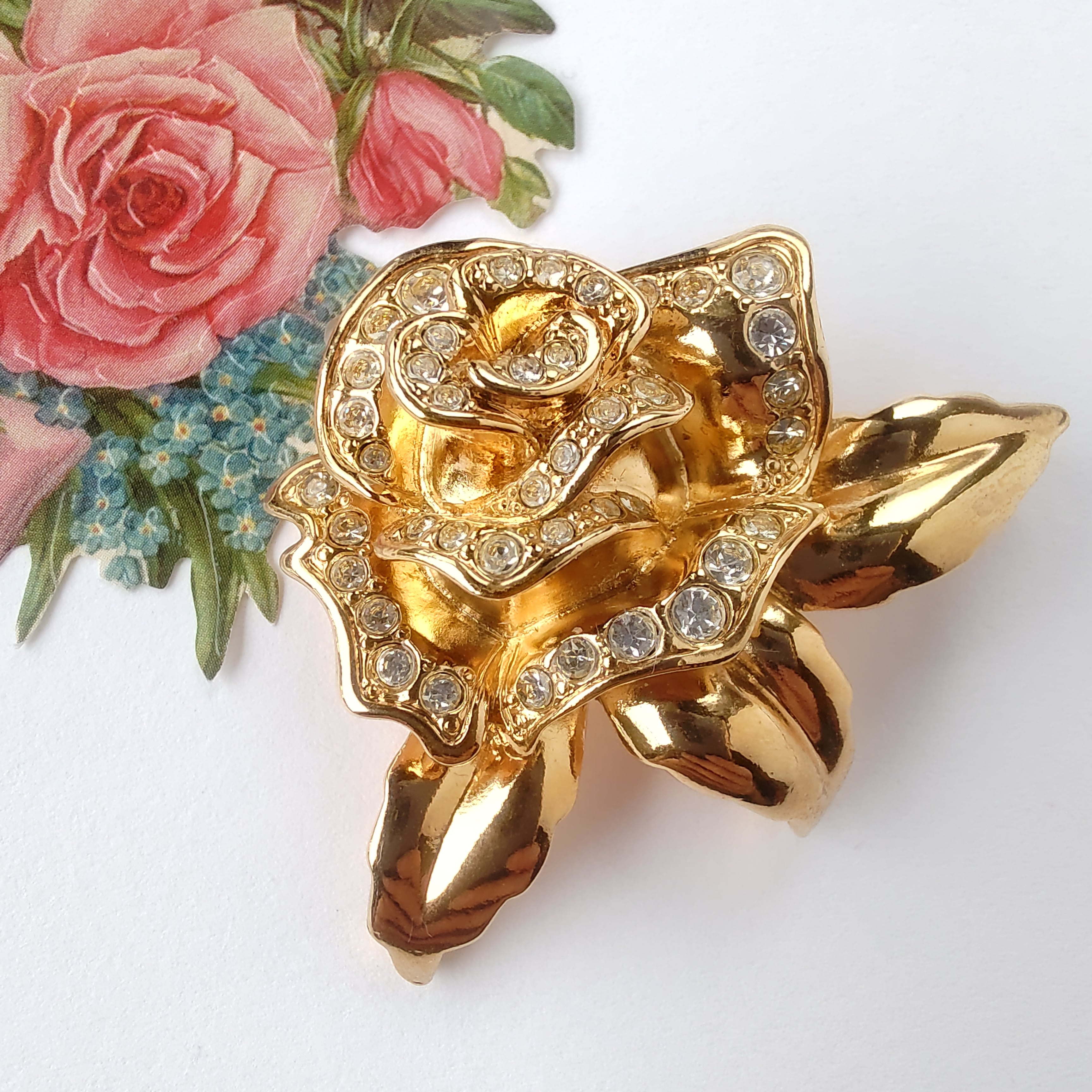 《Avon》 “Rose Passion” vintage brooch エイボン ヴィンテージブローチ