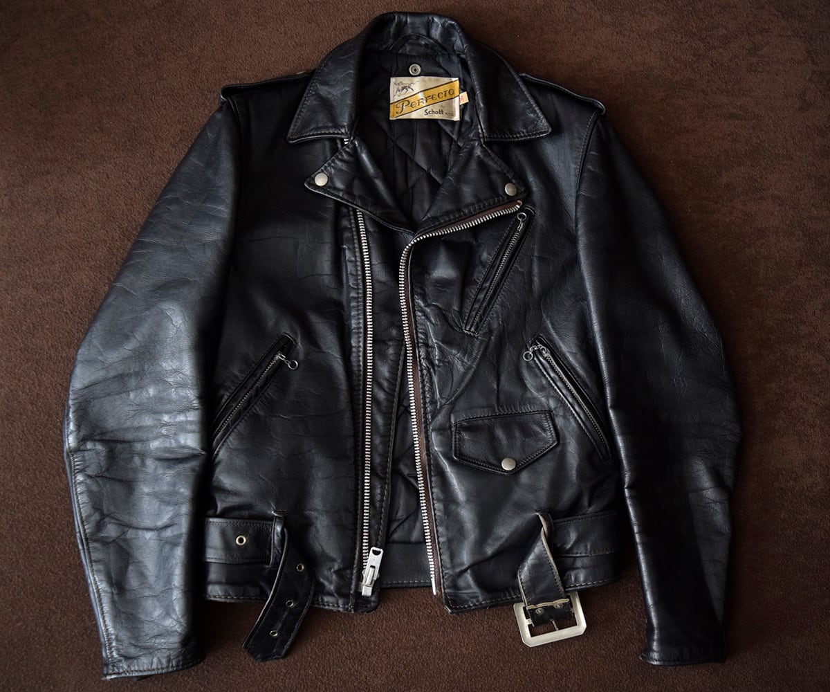 70s SCHOTT NYC RIDERS 36 | SECOND TIME GLORY | ヴィンテージレザー 