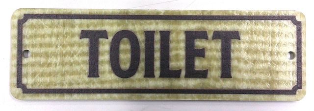 ファイバーサイン（TOILET）