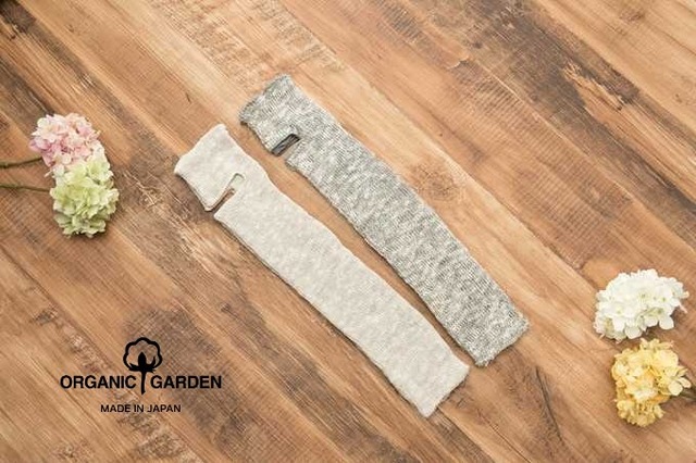 オーガニックガーデン レディース かかとあきウォーマー レッグウォーマー 綿100% 冬 かかとなし 日本製 オーガニックコットン プレゼント ギフト グレー ブラック 0810-79 Or049