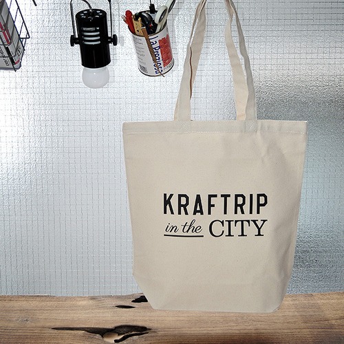 KRAFTRIP IN THE CITY ロゴ　トートバッグ
