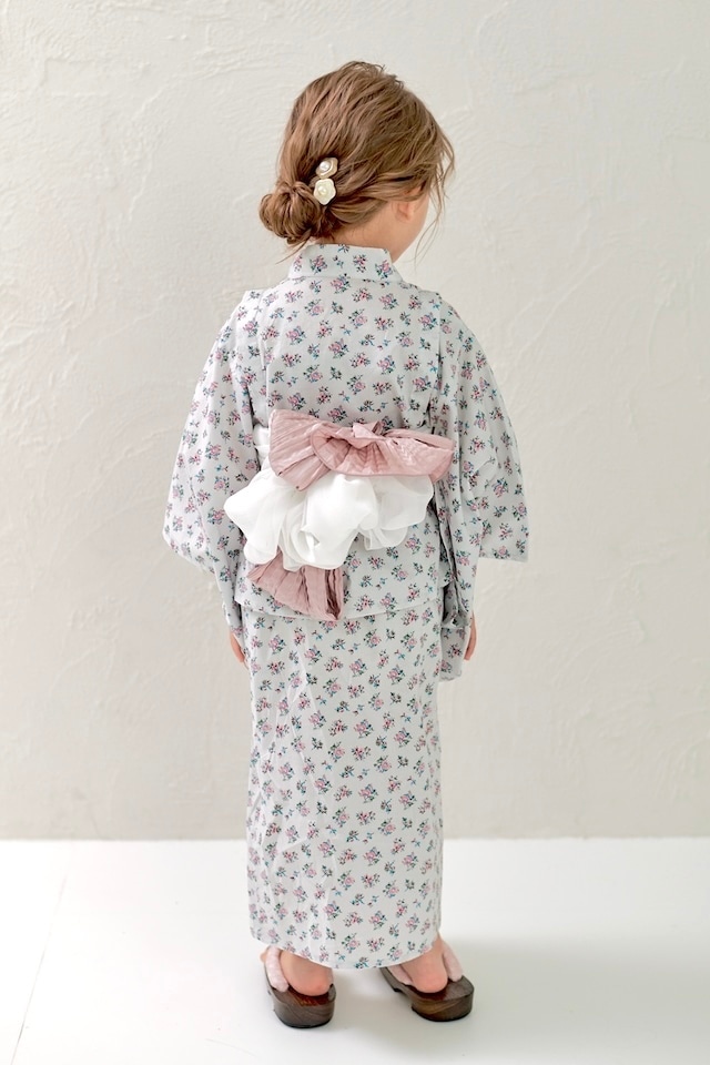 YUKATA long dress〈Light blue〉