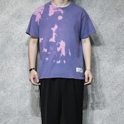 90's bleach tee purple
