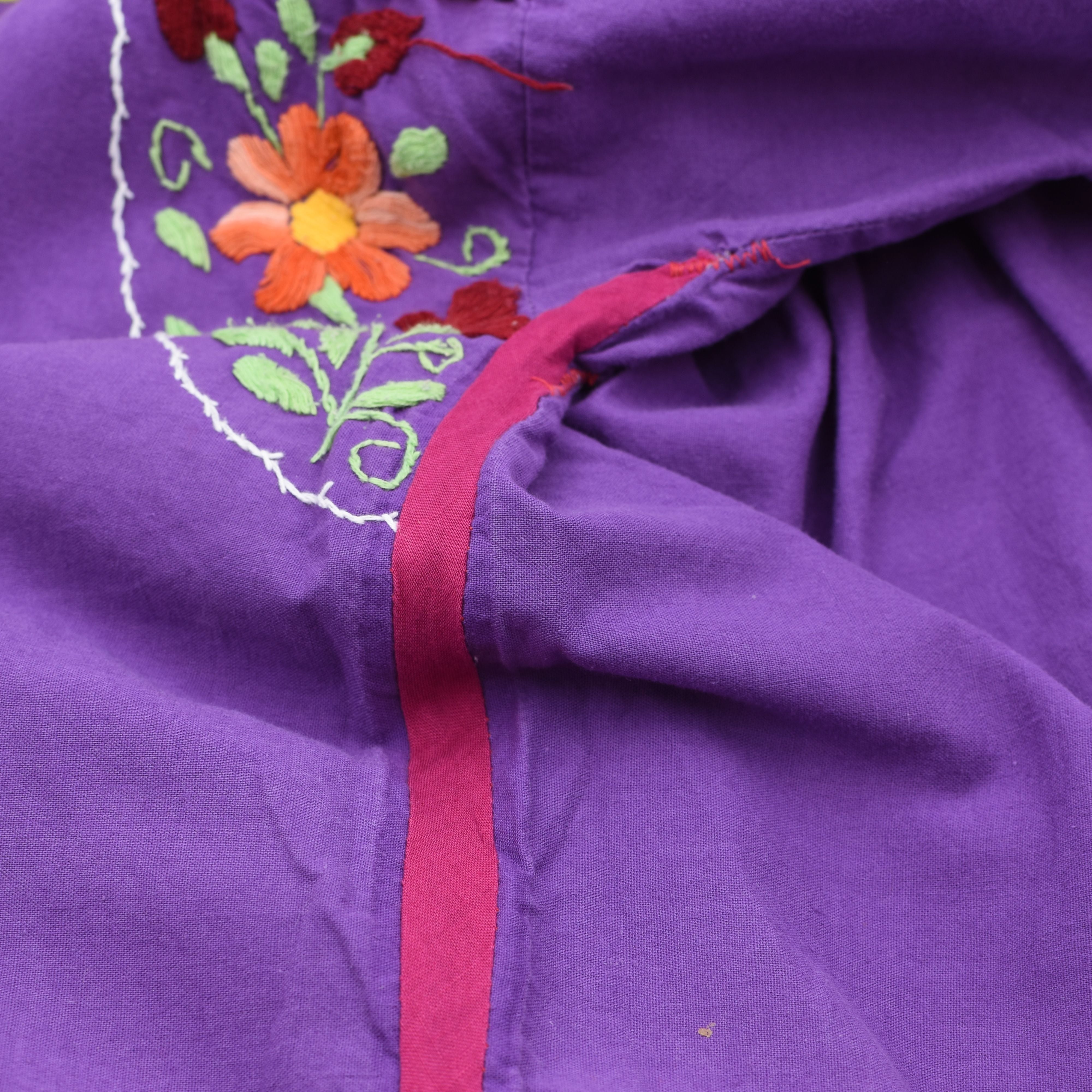 vintage embroidery Mexican one-piece PUR | 古着屋 grin days memory