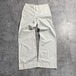 90s スペイン軍 実物 ホワイトサービス セーラーパンツ 50 LARGO w31