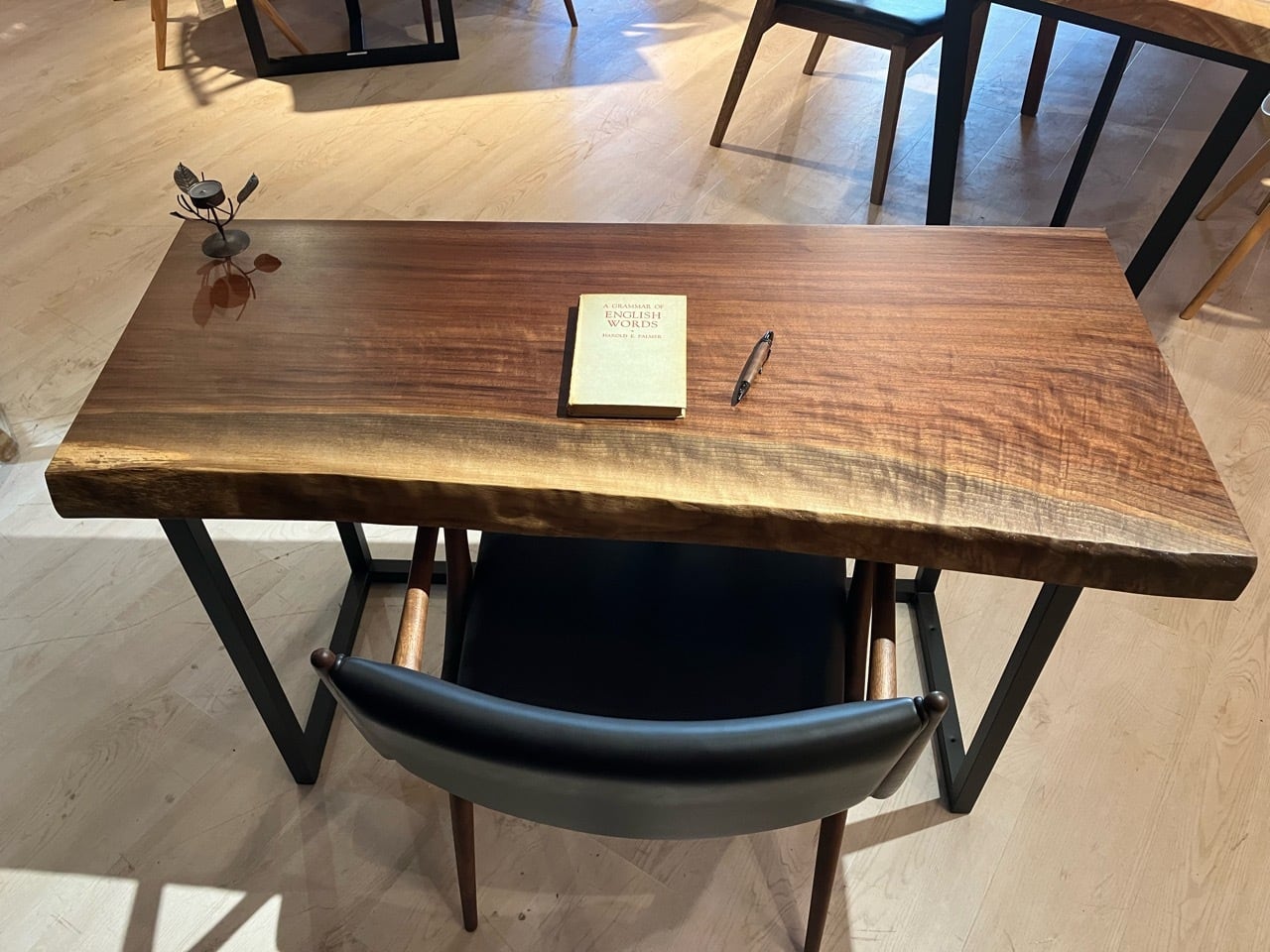 ウォールナット_1200×540-455×58_青山店_テーブル天板/一枚板 242189-2